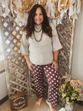 Merlot Muse Polka Dot Bottoms