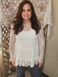 Heavens To Betsy Lace Top