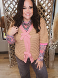 Dusty Rose Cardigan