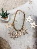 Gold Stars Necklace