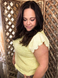 Buttercup Breeze Sweater Tank