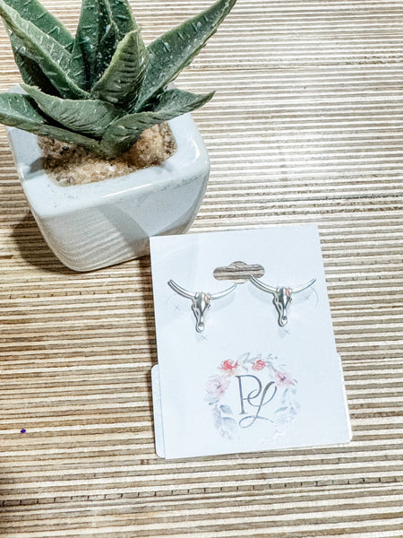 Longhorn Stud Earrings