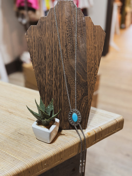 Oval Turq Bolero Necklace