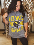 IOWA Rhinestone Gameday Couture T Shirt