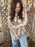 Vintage Posy Top-CURVY