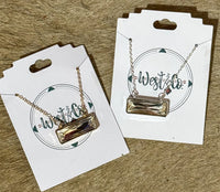 Dainty Bar Necklace