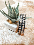 2 Row Small Bubble Bracelet