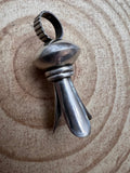 Large Sterling Silver Squash Blossom Pendant