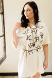 Brand T Shirt Dress