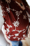 Wine & Wildflowers Vest-CURVY