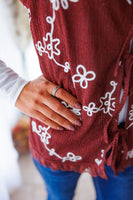 Wine & Wildflowers Vest
