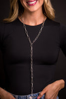 Long Gold Chain Necklace