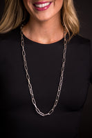 Long Gold Chain Necklace