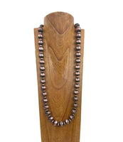 34' Chunky Navajo Pearl Necklace