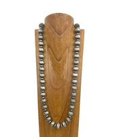 34' Chunky Navajo Pearl Necklace