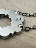Augustine Largo Navajo Handmade Kingman Naja Necklace - 18 inch