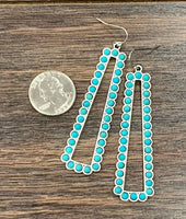 Boho Turquoise Earrings