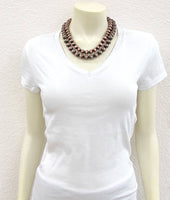 Handmade Copper Navajo Bead Necklace