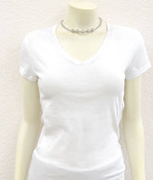 Handmade Silver Chain & Navajo Bead Necklace