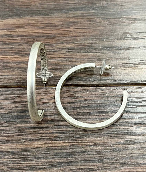 Hoop Stud Earrings
