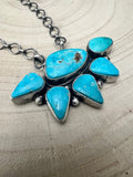Bobby Johnson Turquoise & Sterling Silver Necklace