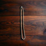 Bright Silver 1.35 mm Reverse Rope Chain - 18 inch