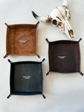 Cowhide Leather Trays