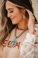 Rena Begay Turquoise & Sterling Silver Earrings