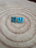 Charles Malani Turquoise & Sterling Silver Earrings