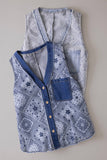 Petals & Paisley Vest