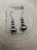 Dorinda Mariano Sterling Silver Navajo Pearl Earrings