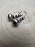 Dorinda Mariano Sterling Silver Navajo Pearl Earrings