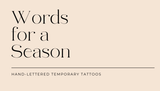 Strength Calligraphy Temp Tattoo | Skin and Hat Tattoo