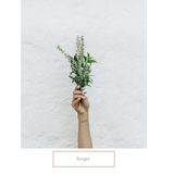 Hope Calligraphy Temp Tattoo | Skin and Hat Tattoo