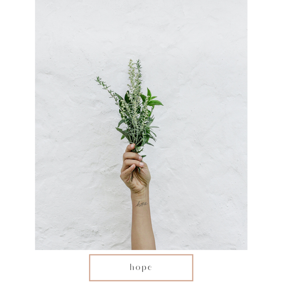 Hope Calligraphy Temp Tattoo | Skin and Hat Tattoo