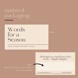 Believe Calligraphy Temp Tattoo | Skin and Hat Tattoo