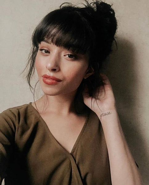 Grace Calligraphy Temp Tattoo | Skin and Hat Tattoo