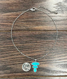 Pyramid Navajo Turquoise Necklace