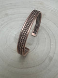 Elaine Tahe Copper Bracelet