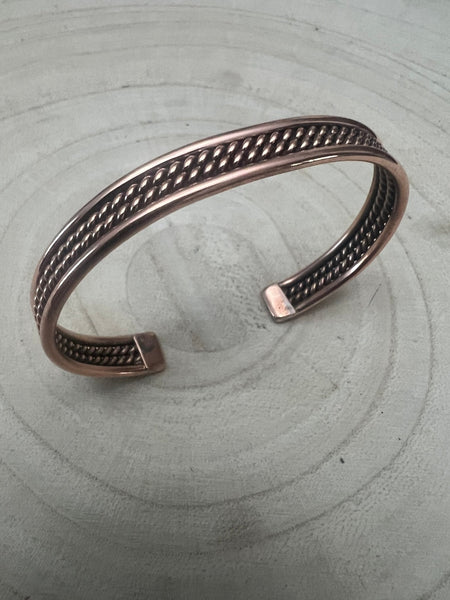 Elaine Tahe Copper Bracelet