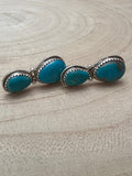 Ernest Hawthorne Turquoise & Sterling Silver Earrings
