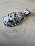 Ernest Hawthorne White Buffalo & Sterling Silver Pendant