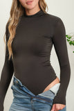Girl Crush Mock Neck Seamless Bodysuit