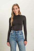 Girl Crush Mock Neck Seamless Bodysuit