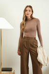 Girl Crush Mock Neck Seamless Bodysuit