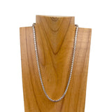 18 in Crystal Diamond Necklace