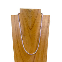 18 in Crystal Diamond Necklace