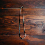 Oxidized 16 inch Sterling rope chain -  1.35 mm