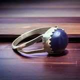 Robert Martinez Lapis & Sterling Silver Ring Sz. 7.5