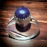 Robert Martinez Lapis & Sterling Silver Ring Sz. 7.5